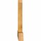 Ekena Millwork Portland Rough Sawn Timber Gable Bracket, Western Red Cedar, 84"W x 35"H x 4"D x 6"F, 10/12 Pitch GBW084X35X0406POR00RWR - alternate 4
